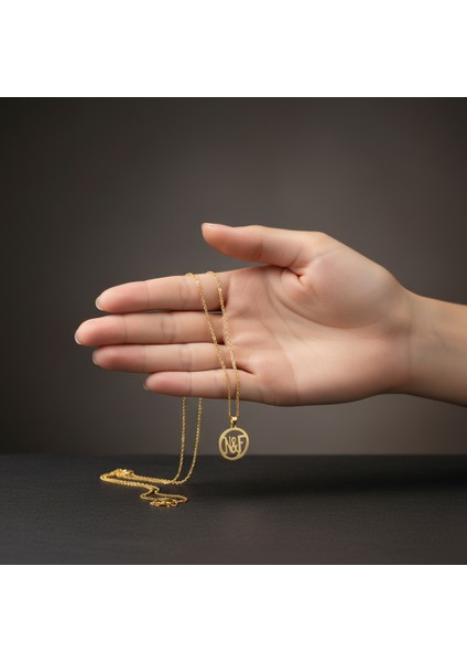 8 Ayar Altın Kolye Ucu F&n GM11466 0.5 gr fiyatları