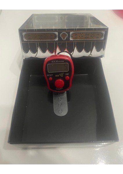 Hediyelik (Mevlid Çeyizlik Hac Umre) Sesli LED Işıklı Kutulu Zikirmatik - 10 Adet modelleri