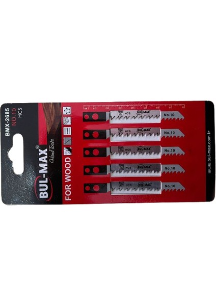 Dekupaj Motorlu Testere Bıçağı BMX-2685 8cm Renk Metal