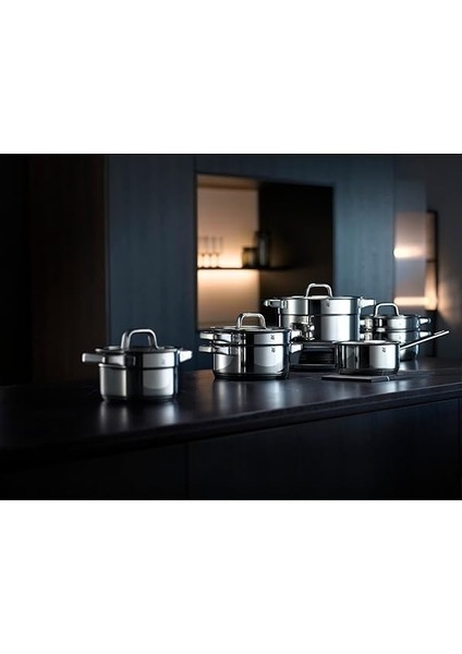 Compact Cousine Indüksiyon Tabanlı 5 Parça Çelik Tencere Seti fiyatları