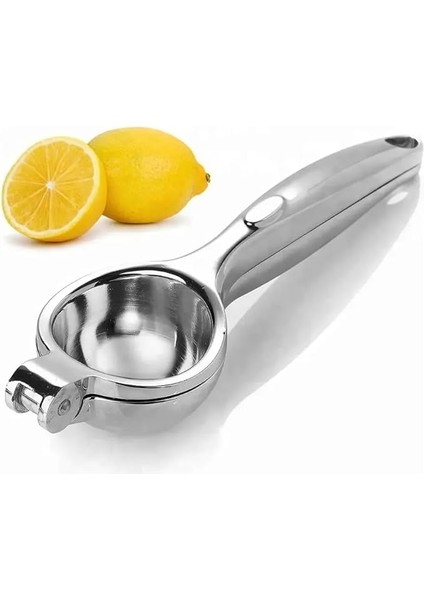 Toptan Paslanmaz Çelik Manuel Narenciye Sıkacağı, Limon ve Meyve Sıkacağı, Profesyonel El Sıkacağı Mutfak Aleti Dayanıklı ve Kolay Temizlenir