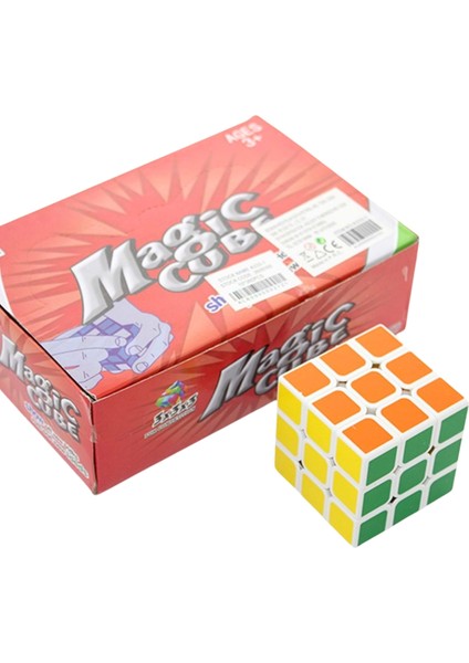 Renkli 5.5x5.5cm Küp Yapboz, Eğlenceli ve Zekayı Geliştiren Bulmaca indirimleri