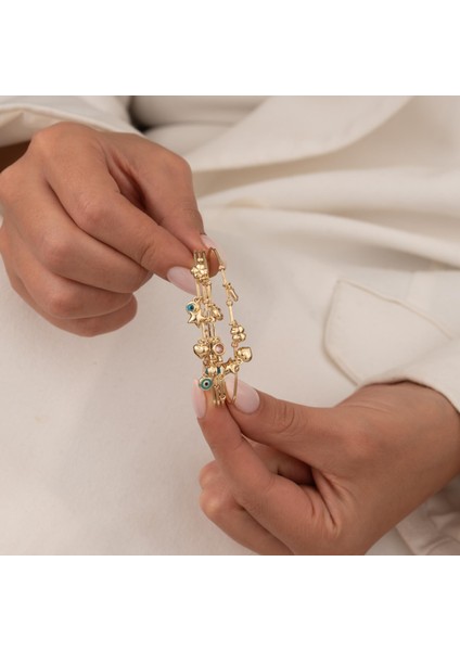 Cetaş Sallantılı 14 Ayar Altın Kelepçe modelleri