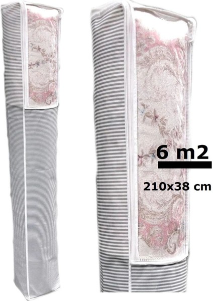 Halı Hurcu Pencereli Halı Saklama Çantası 6 M2