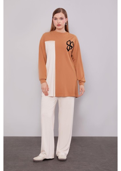 Camel Taş Baskılı Ikili Takım