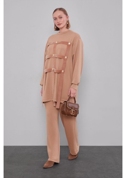 Camel Kare Görünümlü Ikili Takım