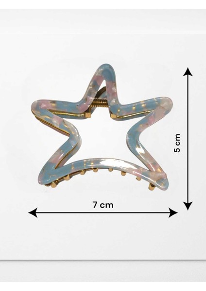 Sedefli Yıldız Kemik Metal Mandal Toka ( BC-1170 ) modelleri