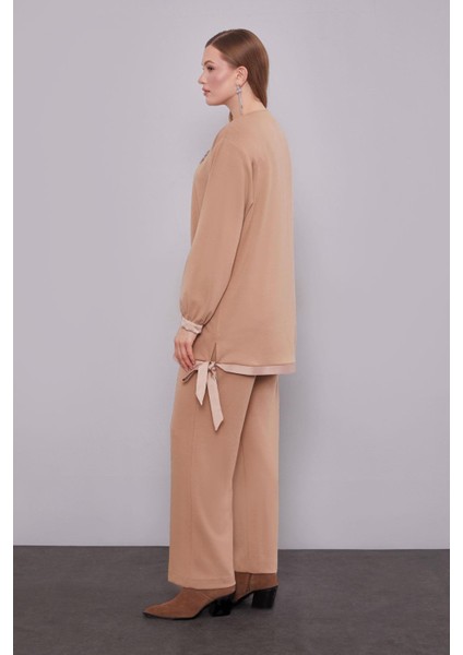 Camel Kurdale Detaylı Ikili Takım modelleri