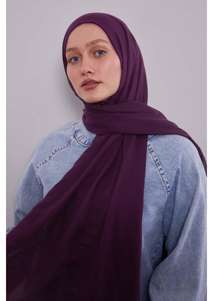 K.mor Düz Hawai Şal fiyatları