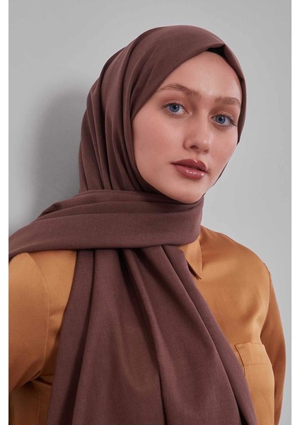 Acı Kahve Düz Tensel Şal fiyatları