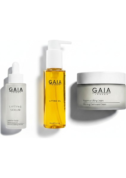 Yaşlanma ve Kırışıklık Karşıtı Dolgunlaştırıcı Bakım Seti. Serum 50ML. & Krem 50ML.& Oil 100 ml