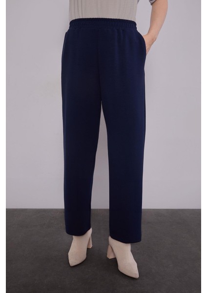 Lacivert Kürk Yaka Detaylı Yelek Takım indirimleri