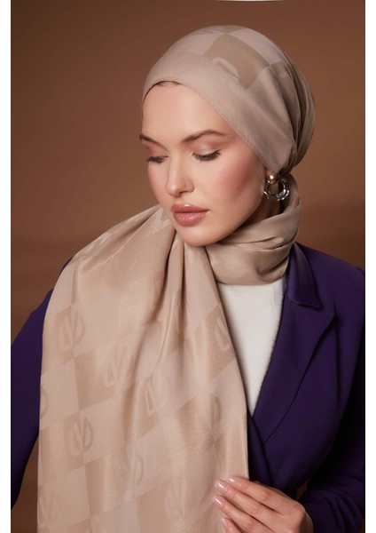 Latte Kare Lvd Baskılı Naia Jakar Şal fırsatları