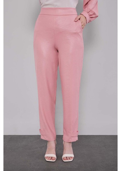 Pudra Bisiklet Yaka Düğme Detaylı Ikili Takım indirimleri