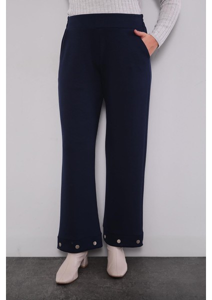 Lacivert Çıtçıt Aksesuar Detaylı Ikili Takım indirimleri