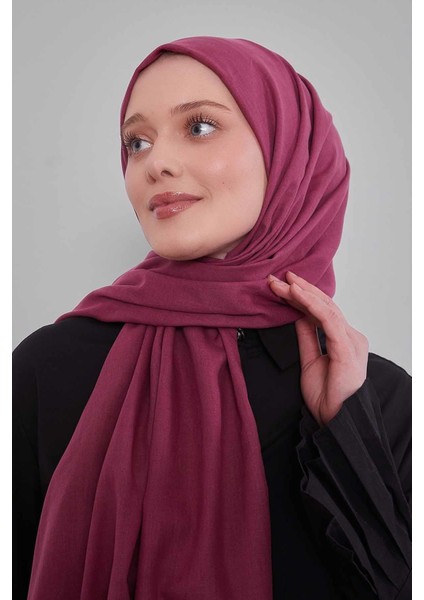 Vişne Düz Tensel Şal fiyatları