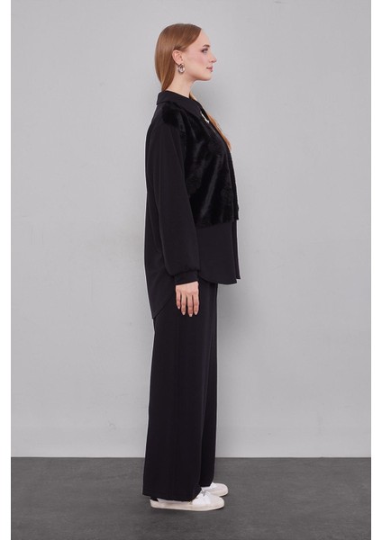 Siyah Gül Detaylı Ikili Takım fiyatları