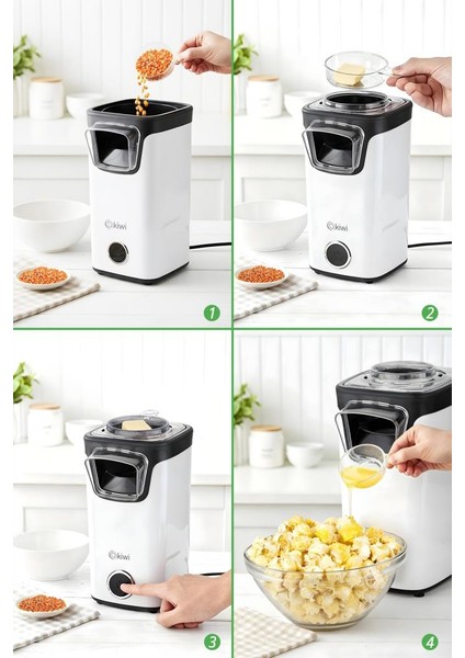 KPM-7412 Patlamış Mısır Makinesi | Sıcak Hava Teknolojisi | Yağsız & Sağlıklı Atıştırmalık fiyatları