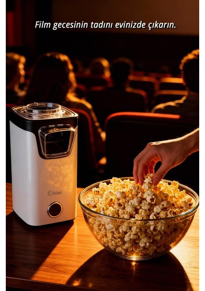 KPM-7412 Patlamış Mısır Makinesi | Sıcak Hava Teknolojisi | Yağsız & Sağlıklı Atıştırmalık fırsatları