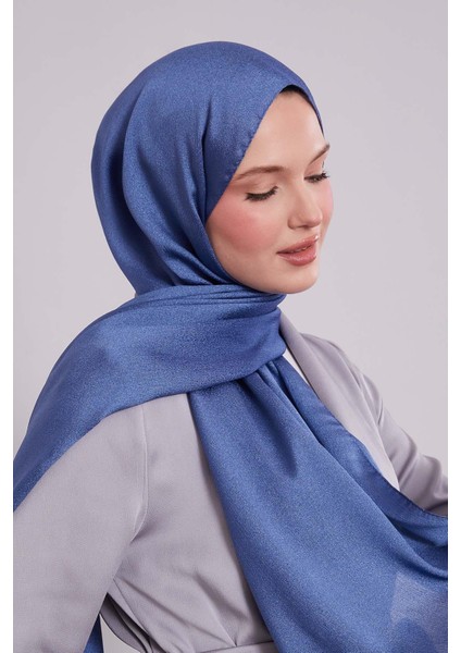 Indigo Altıgen Desen Diamond Şal fiyatları