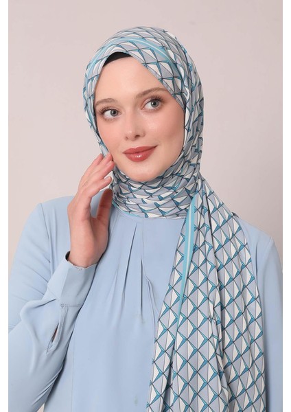 Bebe Mavisi Üçgen Desen Club Şal fiyatları