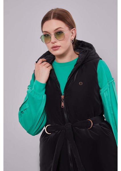 Siyah-Zümrüt Yelekli Sweat Spor Takım fiyatları