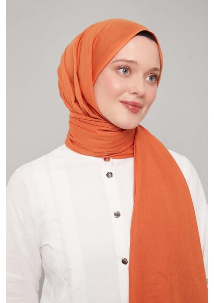 Turuncu Düz Tensel Şal modelleri