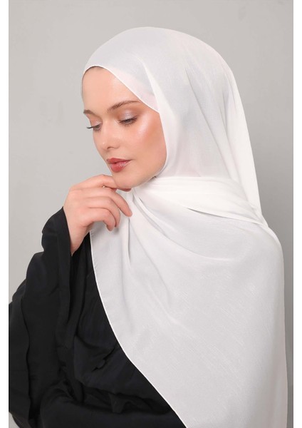 Beyaz Simli Elmas Şal