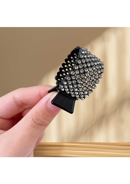 Taşlı Tasarım At Kuyruğu Tokası (BC-1154) Gümüş Taşlı fiyatları