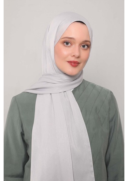 Gümüş Simli Elmas Şal modelleri