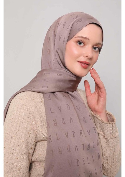 K.vizon Lvd Baskılı Jakarlı Şal