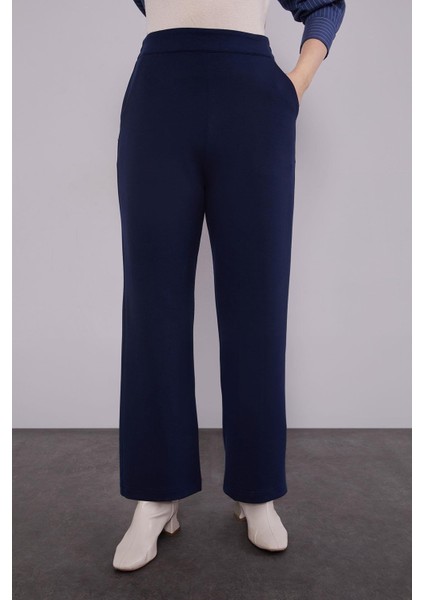 Lacivert Kruvaze Kürk Yakalı Ikili Takım indirimleri