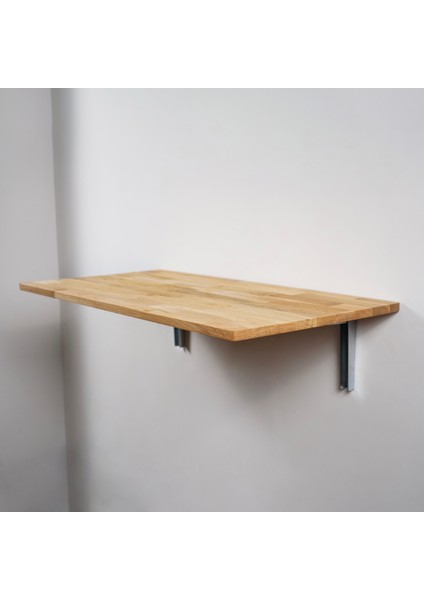 Duvara Monte Katlanır Ahşap Yemek Masası