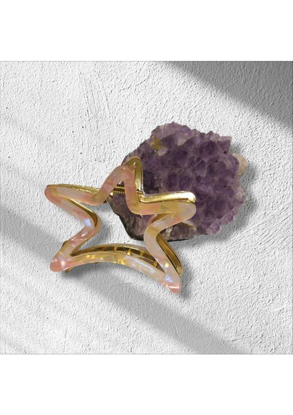 Sedefli Yıldız Kemik Metal Mandal Toka ( BC-1172 ) fiyatları