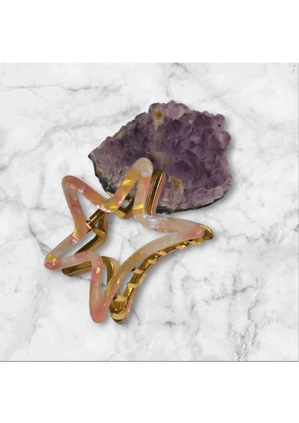 Sedefli Yıldız Kemik Metal Mandal Toka ( BC-1172 ) modelleri