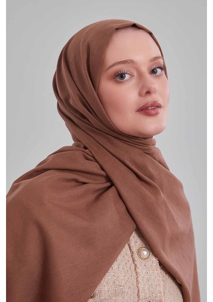 Kahve Düz Tensel Şal