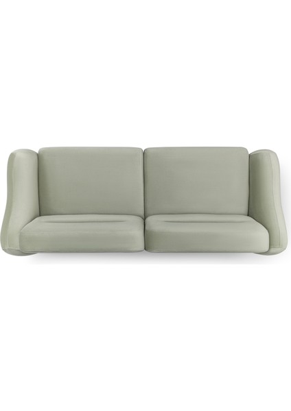 Stella Üçlü Koltuk Gürgen Ağacı Ayak- Kadife