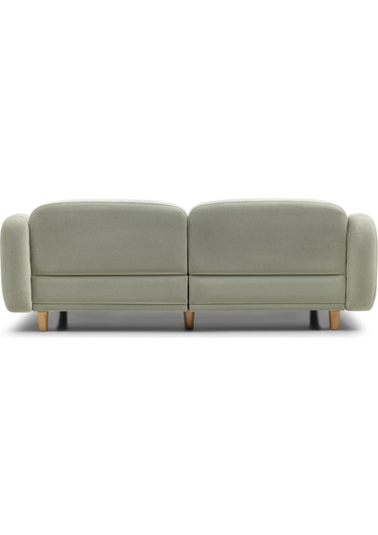 Stella Üçlü Koltuk Gürgen Ağacı Ayak- Kadife