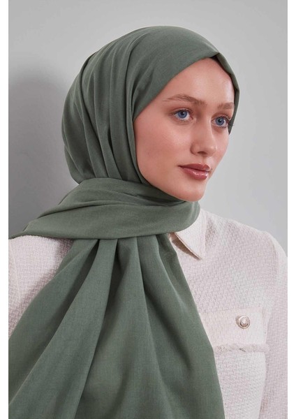 Haki Düz Tensel Şal modelleri