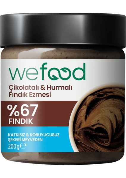 Çikolatalı Hurmalı Fındık Ezmesi 200 gr