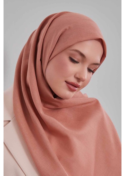 Yavruağzı Düz Tensel Şal modelleri