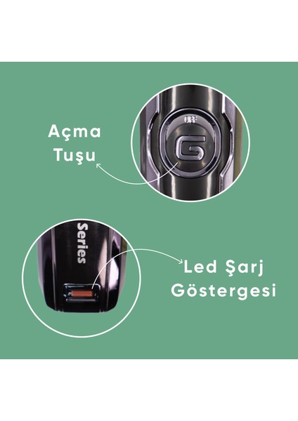 RD-6050X Gri Siyah Şarjlı Ayarlanabilir Bıçaklı Saç Sakal Tıraş Makinesi Erkek Kişisel Bakım modelleri