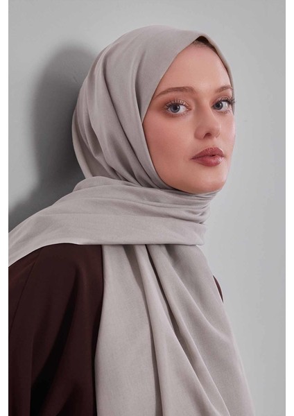 Yosun Yeşili Düz Tensel Şal