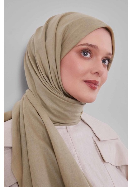 Yağ Yeşili Düz Tensel Şal fiyatları