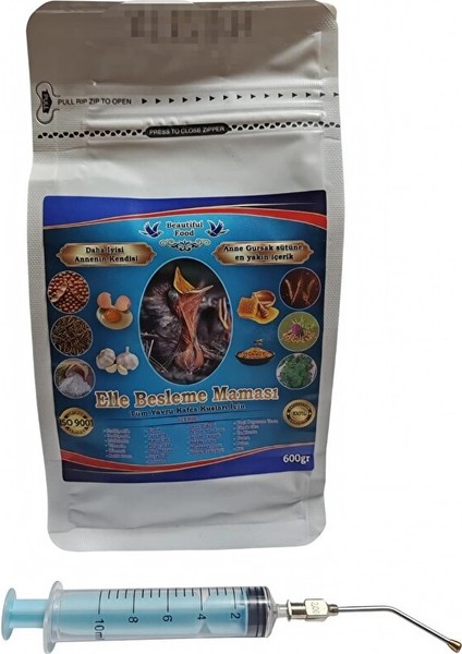 Yavru Elle Besleme Maması 600 gr +Aparat