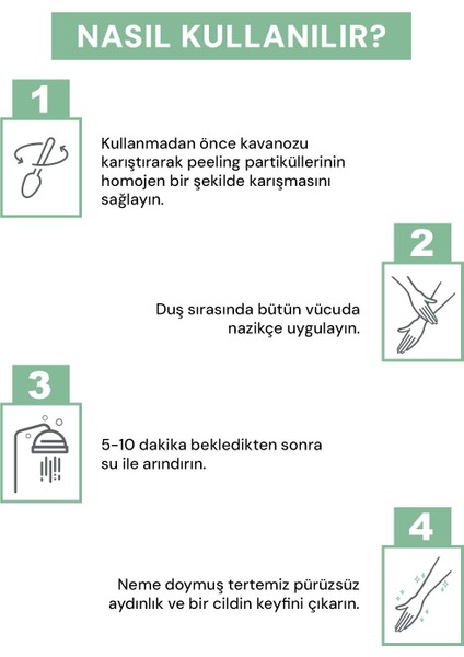 Nemlendirici, Arındırıcı ve Aydınlatıcı Glow Vücut Peelingi %5 Glikolik Asit 200 gr fırsatları