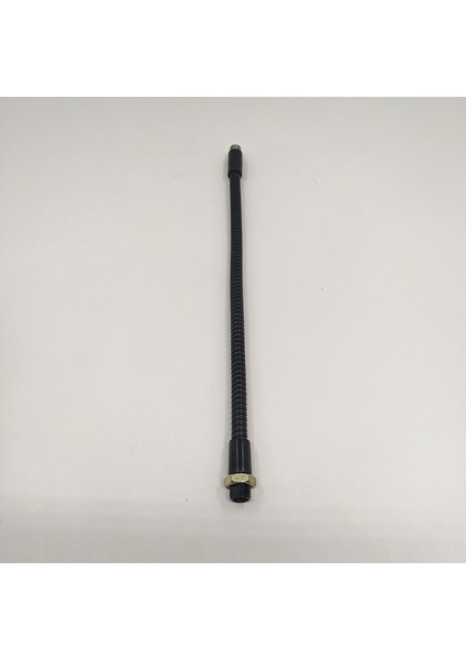 Dekoratif Kıvrımlı Spiral Masa Lambası ve Aplik Borusu 8 mm Siyah Renk 25 Cm.