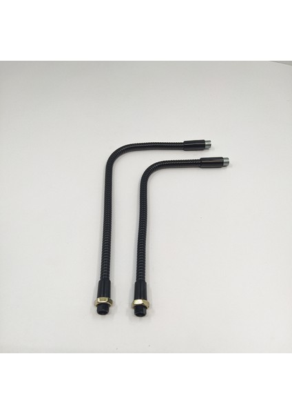 Dekoratif Kıvrımlı Spiral Masa Lambası ve Aplik Borusu 8 mm Siyah Renk 25 Cm. fırsatları