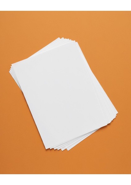 Kaliteli A4 Mat Kuşe Kağıdı Dijital Baskı,sertifika ve Fotoğraf Kağıdı 310GR 50 Adet (0,96 Kg)