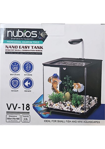 Xmpdby Nubios Nano Easy Tank 4,5 L Beyaz